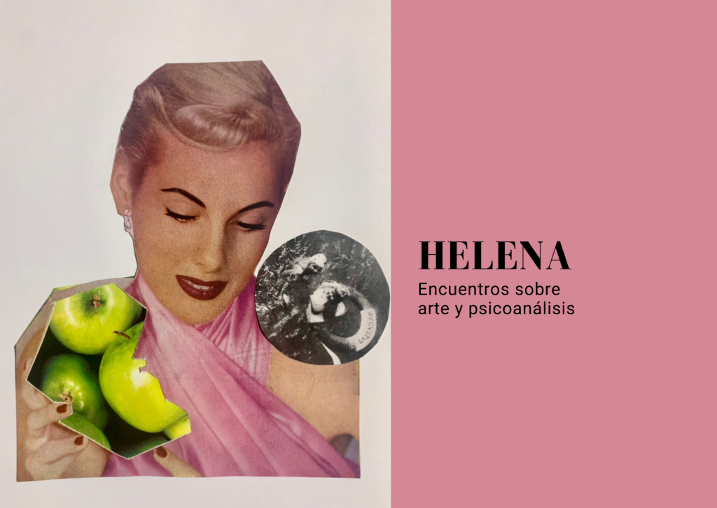 Representación simbólica del mito de Helena, asociada al deseo, la belleza y la mirada que la convierte en objeto.